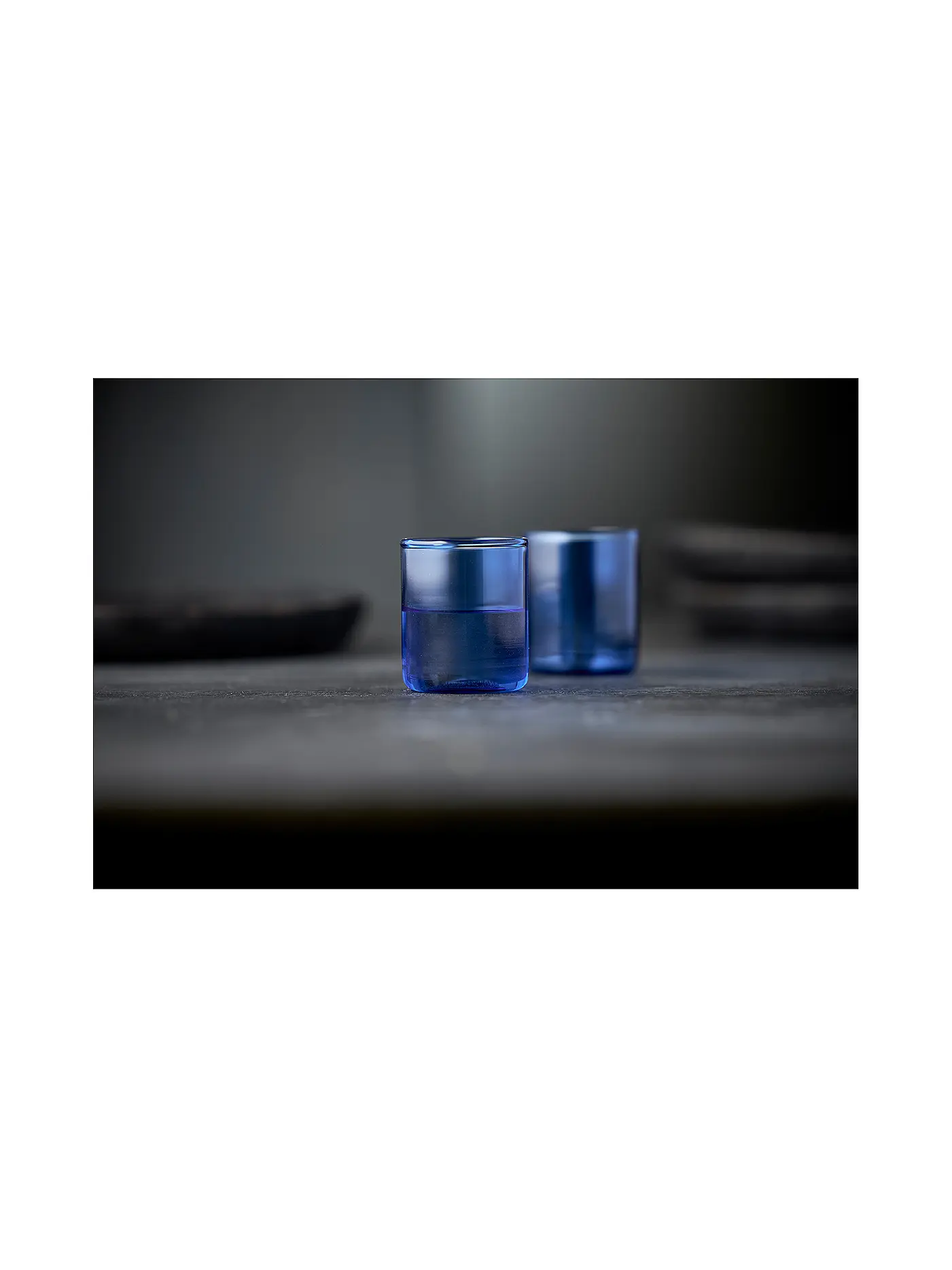 LYNGBY GLAS | Schnapsglas 2er Set TORINO 6cl Pink | blau